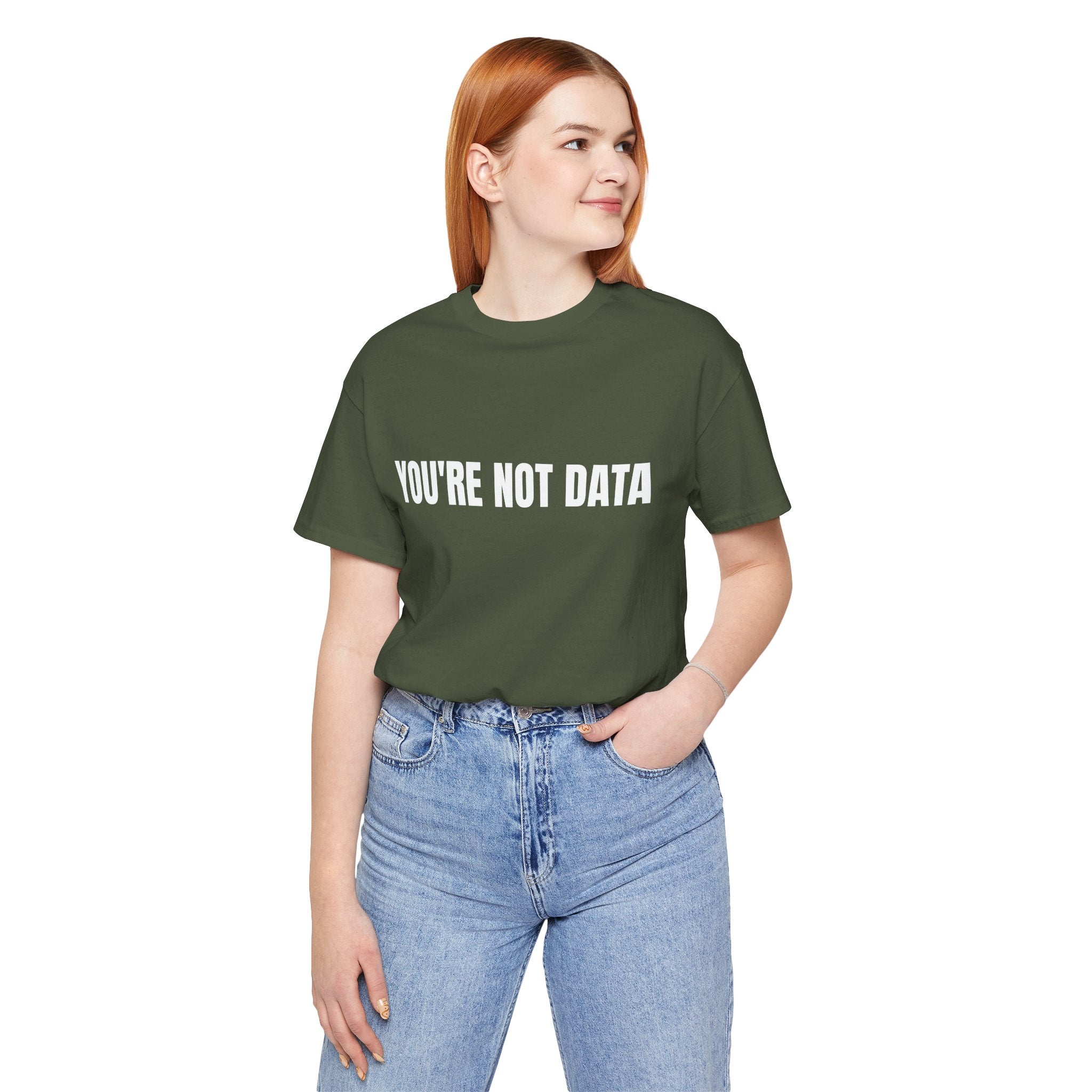 YOU'RE NOT DATA - DeFlock America T-Shirt