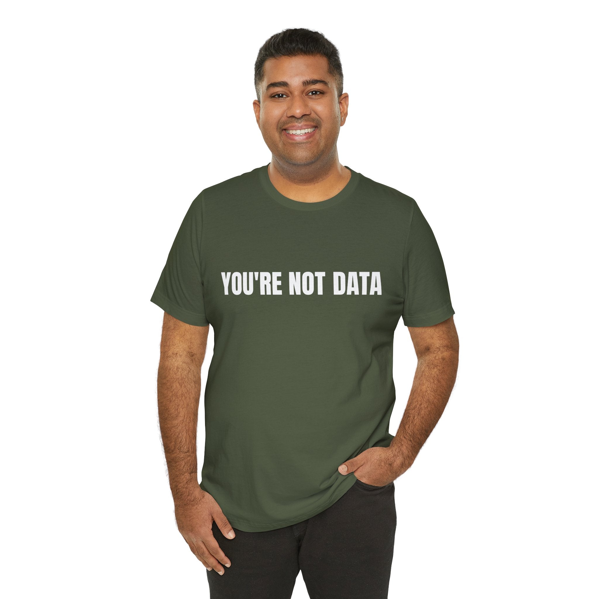 YOU'RE NOT DATA - DeFlock America T-Shirt