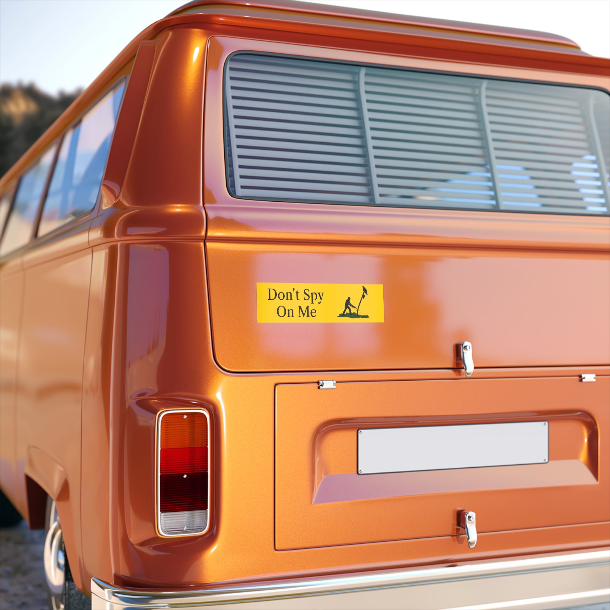Don't Spy On Me - Bumper Sticker